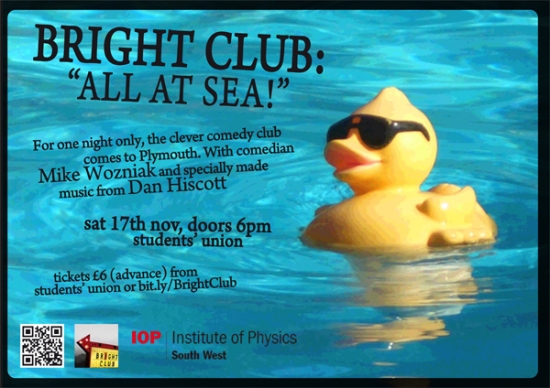 Bright Club Plymouth: "All At Sea"